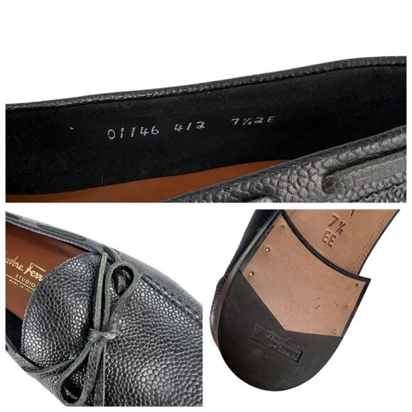 Ferragamo Leather Loafers